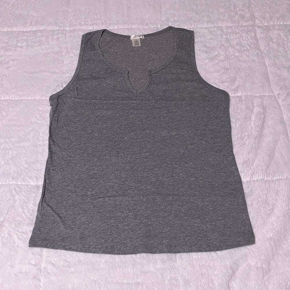Bozzolo Charcoal Gray Tank Top